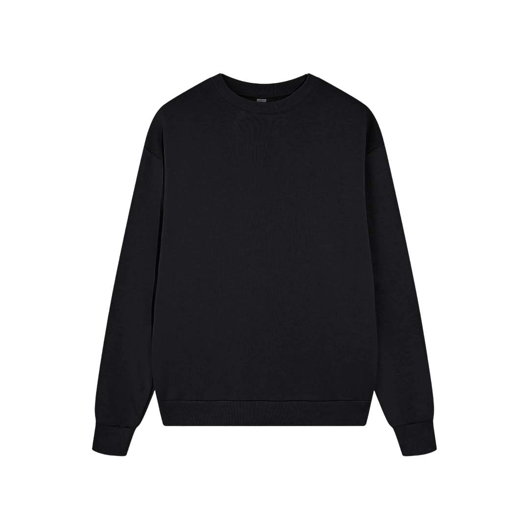 Black Relaxed Tracksuit