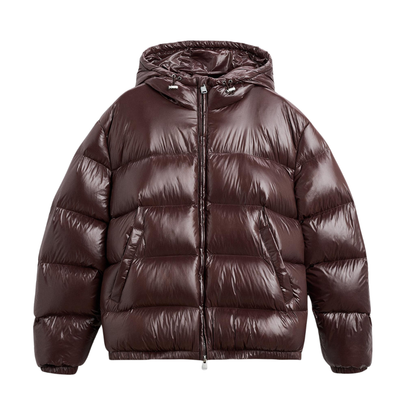 Burgundy Shiny Jacket