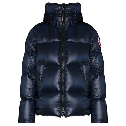 Goose Navy Puffer Jacket