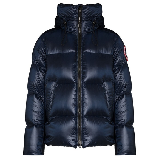 Goose Navy Puffer Jacket