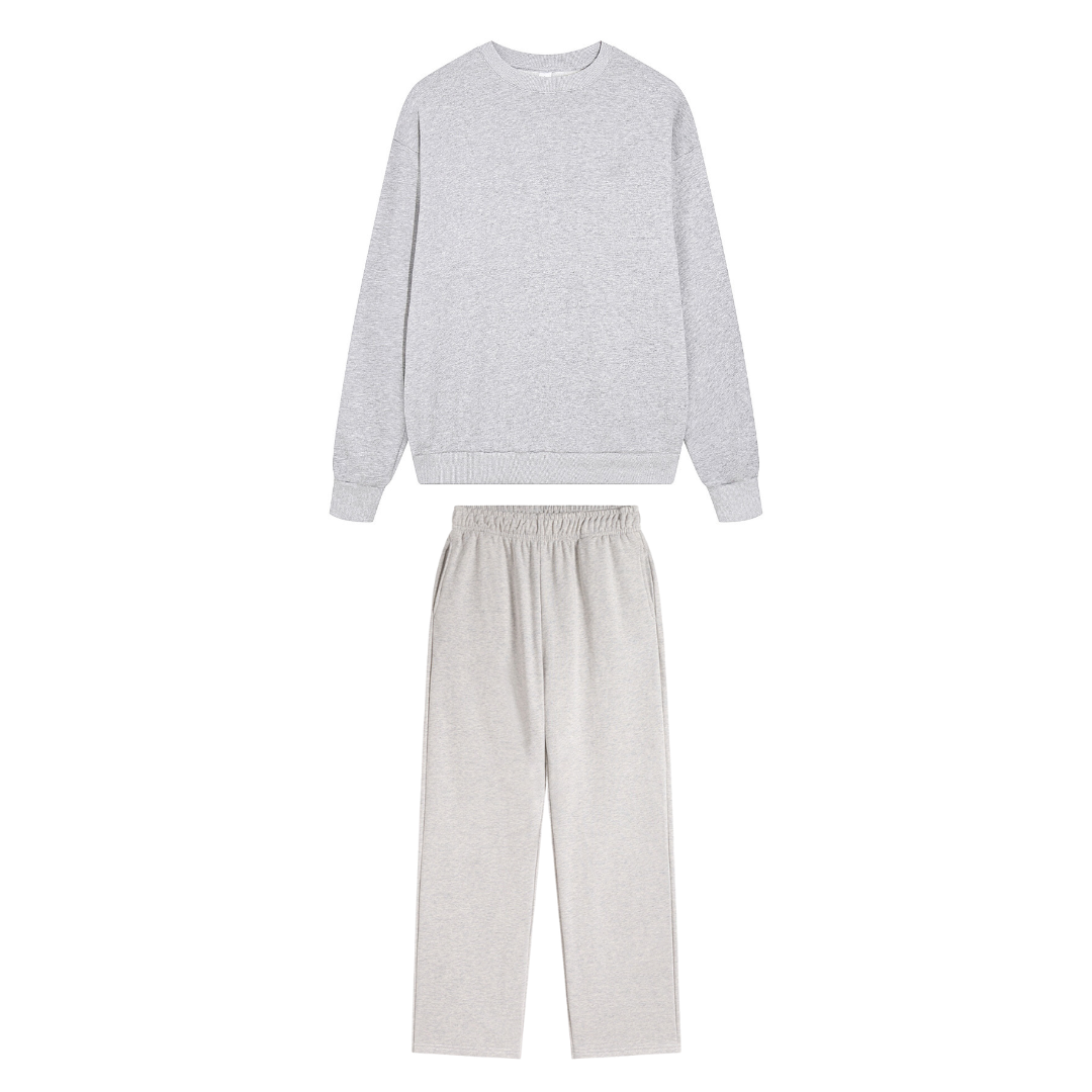 Grey Relaxed Tracksuit