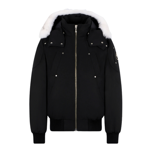 Moose Black Bomber Jacket