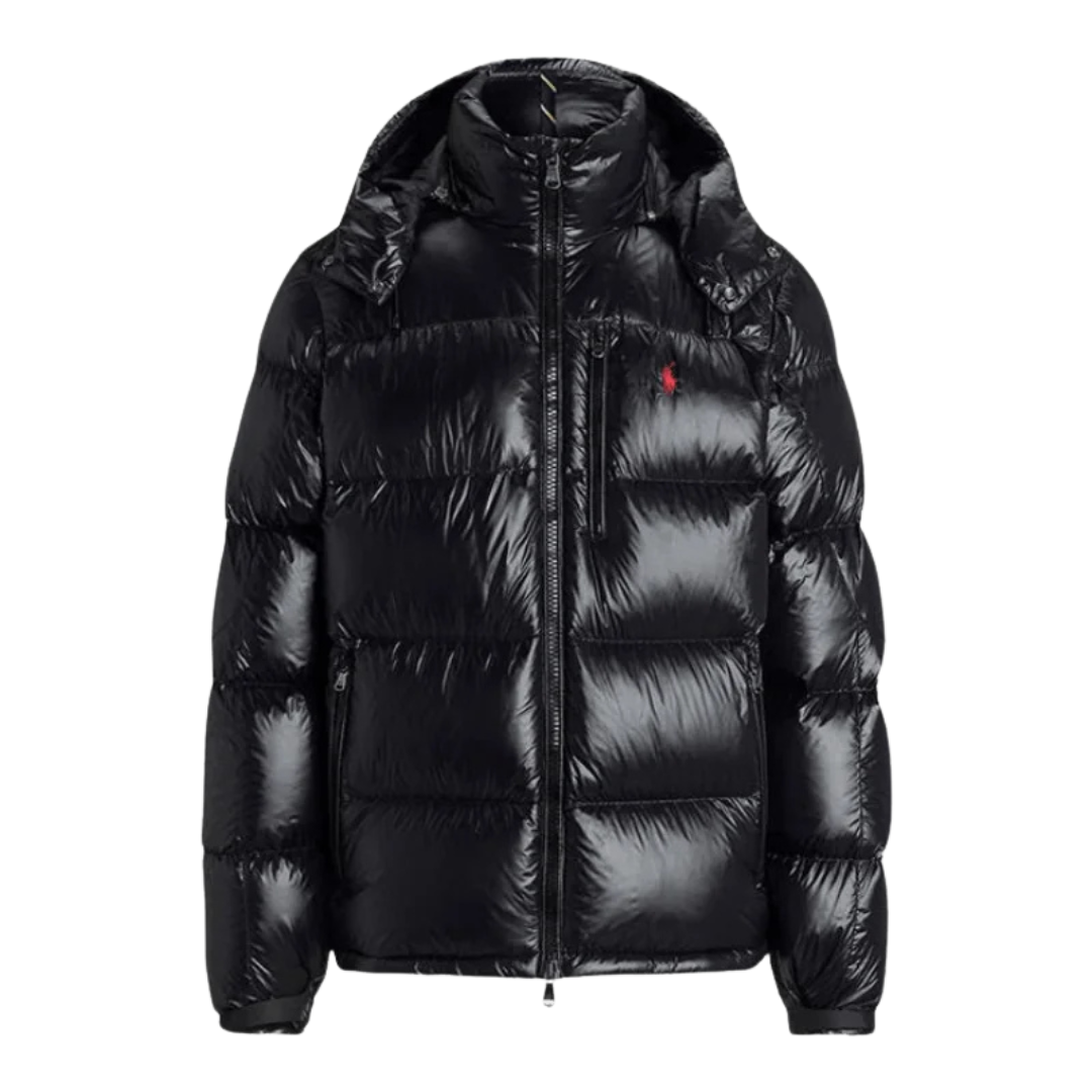 Polo Black Shiny Jacket