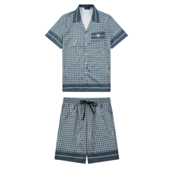 Amr Staggard Silk Short Set