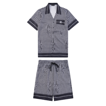 Amr Staggard Silk Short Set