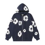 Denim Trs Zip Hoodie