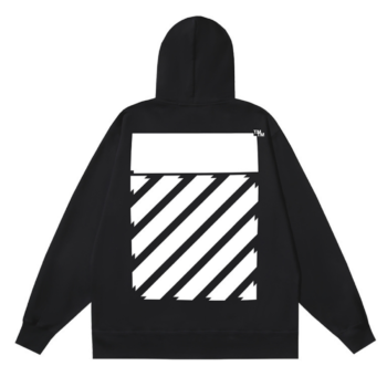 Off-W Monogram Zip Hoodie