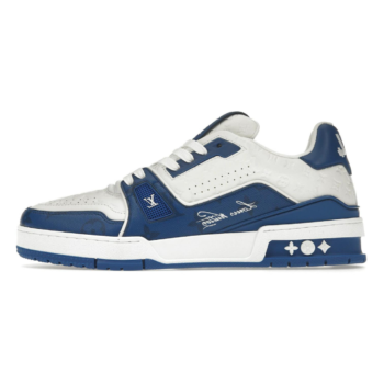 Monogram Blue Trainer