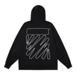 Off-W Monogram Zip Hoodie