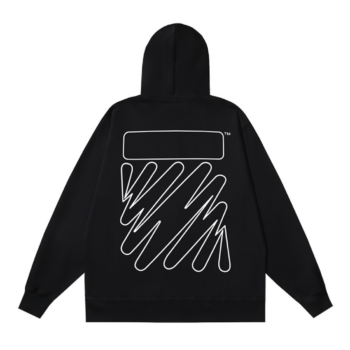 Off-W Monogram Zip Hoodie