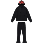 Syna Black Red Tracksuit