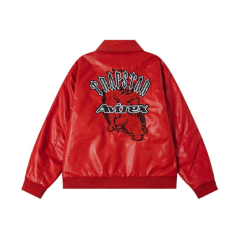 Decoded Bomber Leather Jacket