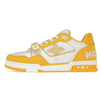Monogram Yellow Denim Trainer