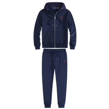 Polo Navy Red Tracksuit