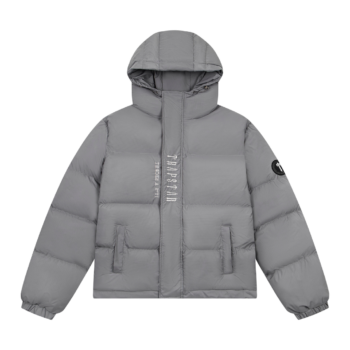 Decoded 2.0 Hooded Puffer Grey Jacket