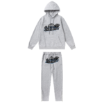 Shooters 2.0 Hooded Grey Blue Tracksuit