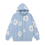 Denim Trs Zip Hoodie