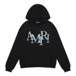 Amr Staggered Logo Hoodie