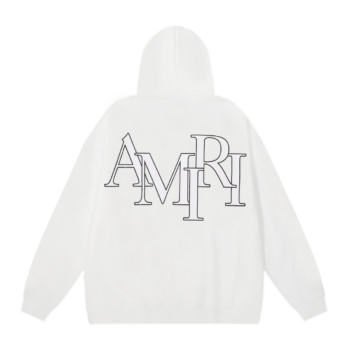 Amr Staggered Monochromatic Hoodie
