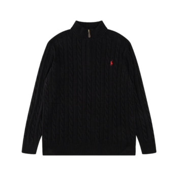 Polo Half Zip Sweater