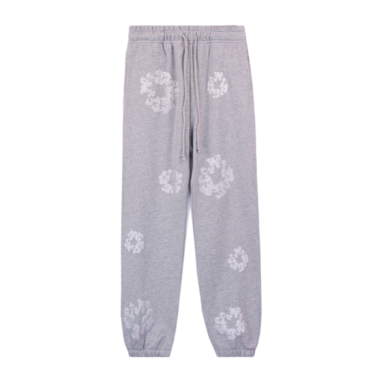 Denim Trs Diamonds Grey Pants