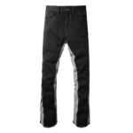Amr Flared Black Grey Jeans