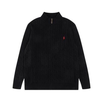 Polo Full Zip Sweater