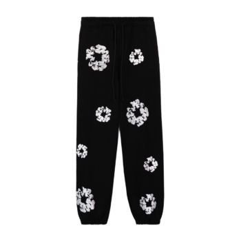 Denim Trs Diamonds Black Pants