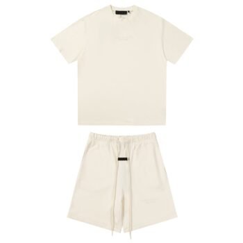 Essentials Beige Short Set
