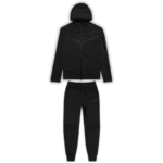 Tech Triple Black Tracksuit