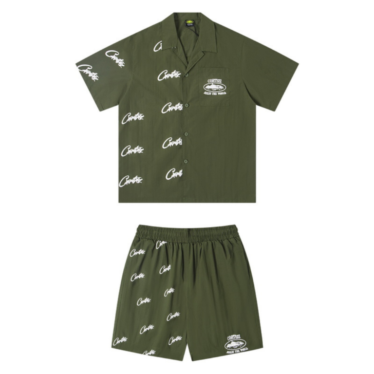 Alcatraz Army Green Short set