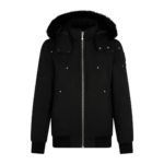 Moose Full Black Bomber Jacket