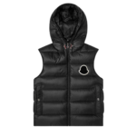 Monogram Hooded Logo Gilet
