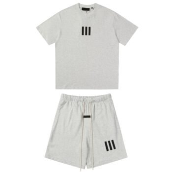 Essentials Grey Short Set