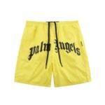 Palm Angels Yellow Swim Shorts