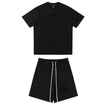 Essentials Black Short Set